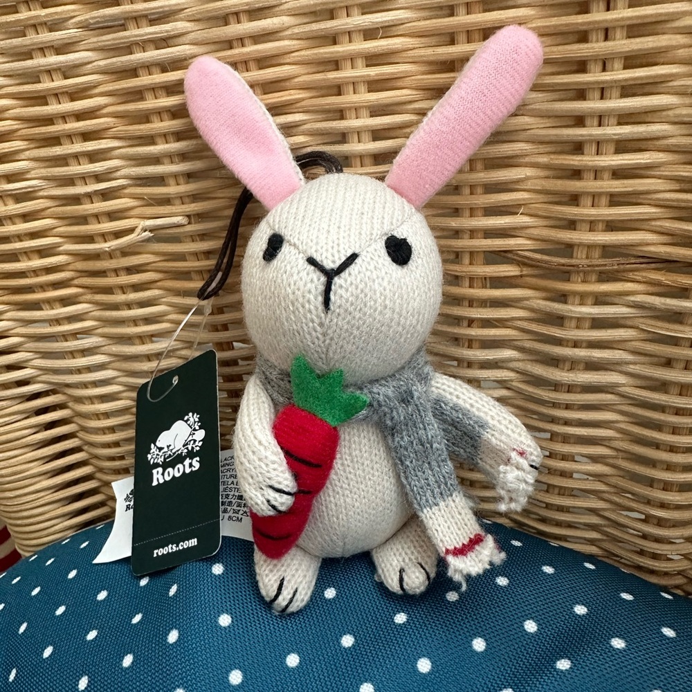 Roots rabbit pendant charm ornament Christmas gift